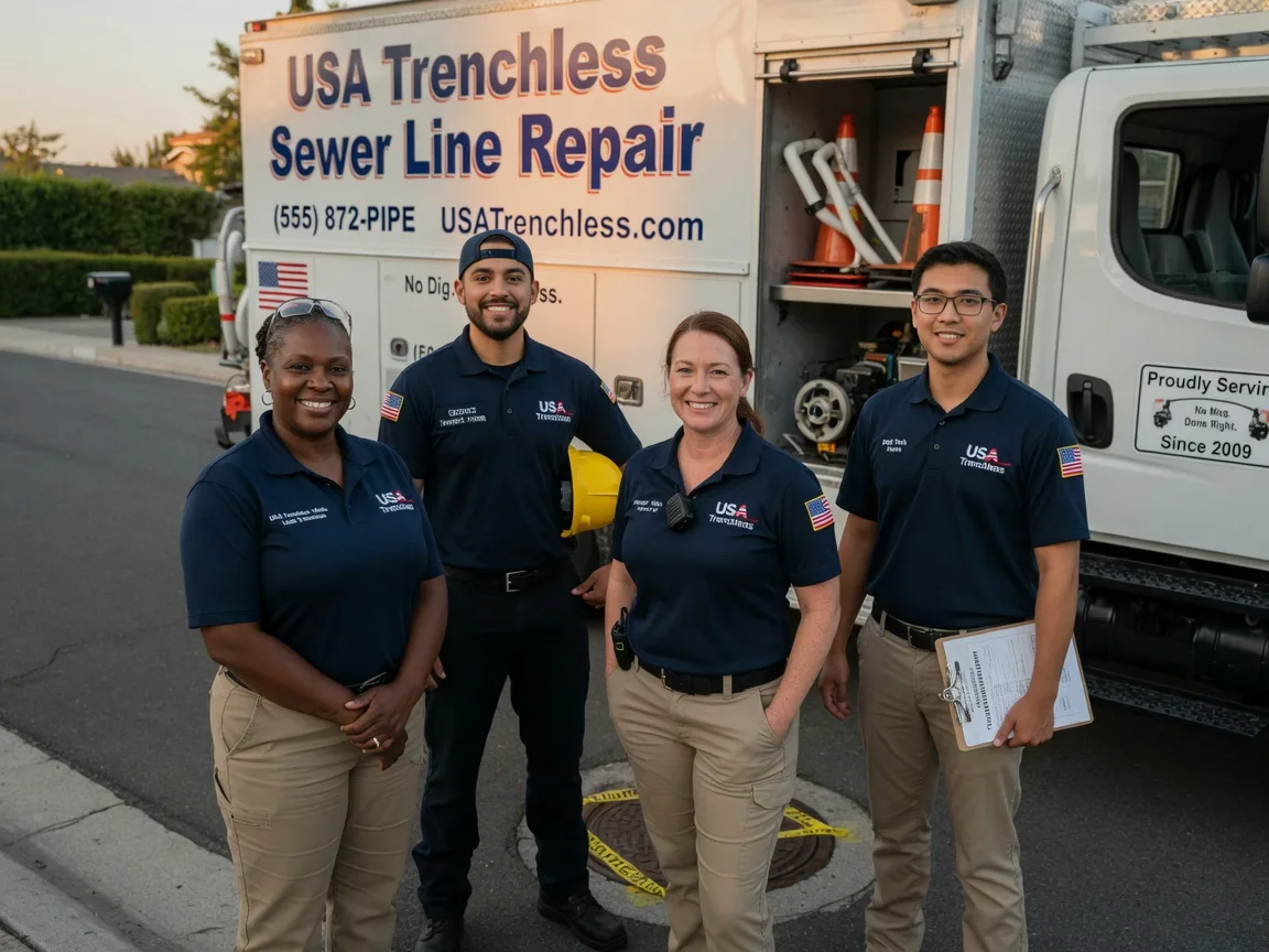 Sewer Line Repair company in Saline, LA